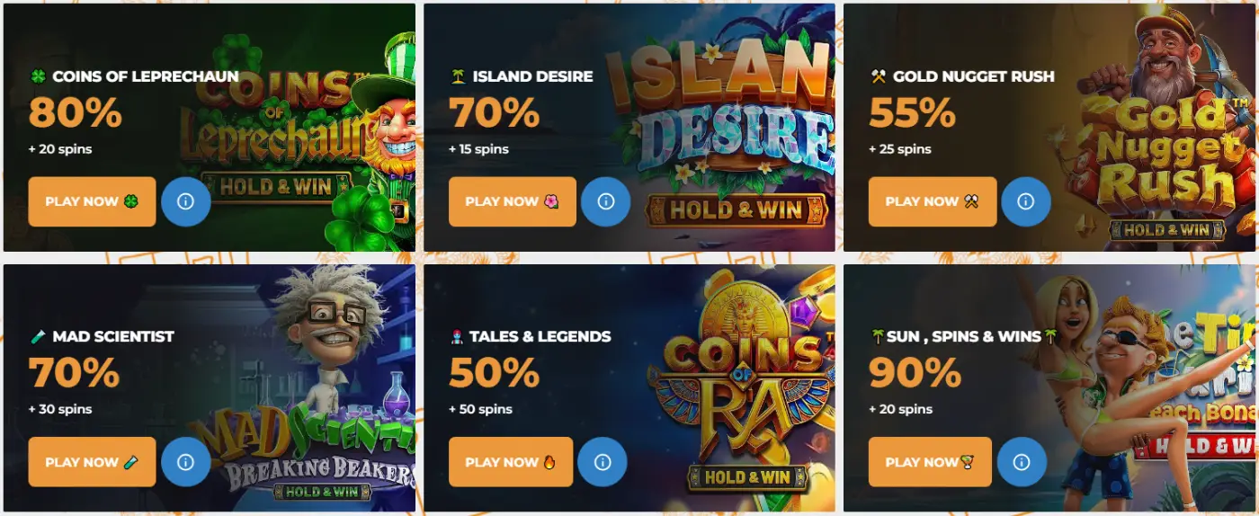 Lord of Spins Free Spins
